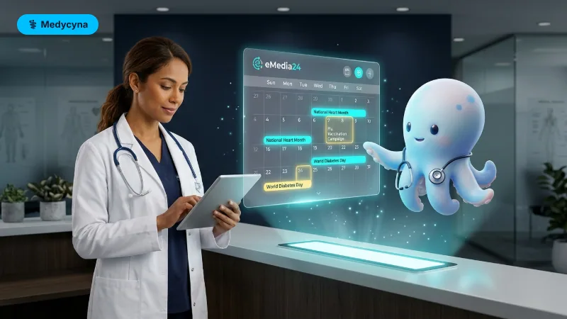 Marketing medyczny 2026 - kalendarz okazji dla klinik i gabinetow