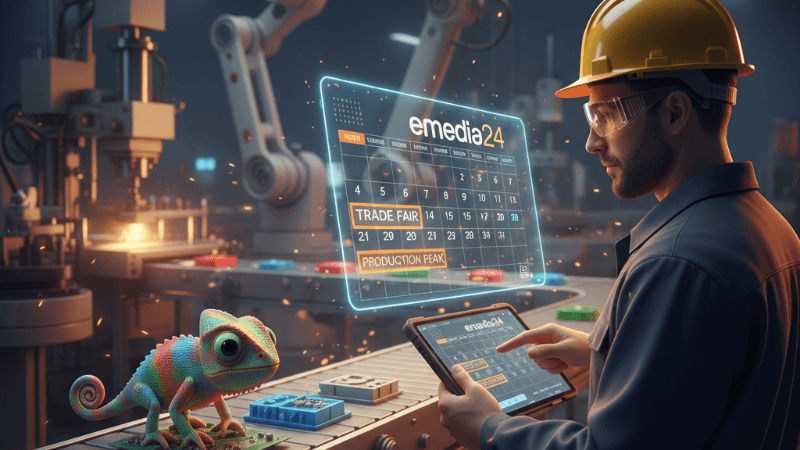 Marketing B2B dla produkcji 2026 — kalendarz okazji i targow