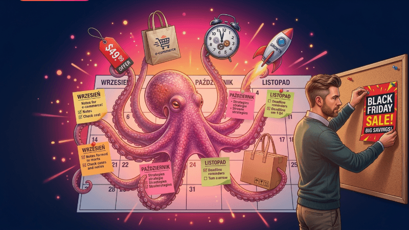 Strategia Q4 2026 — jak przygotowac sklep na Black Friday i swieta