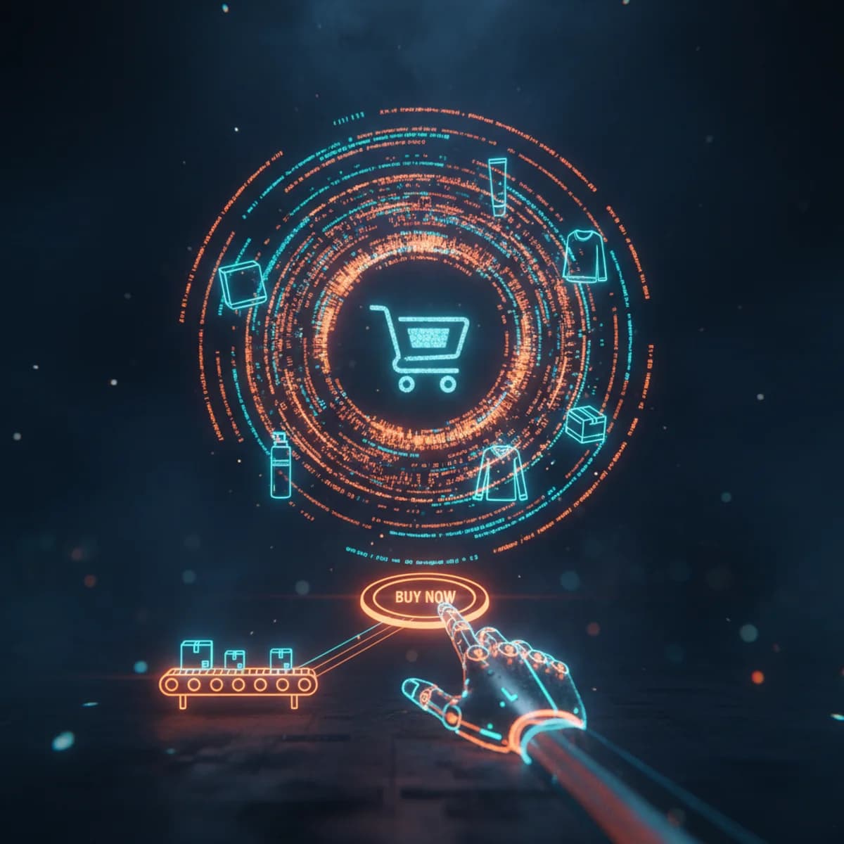 Cyber Monday 30 Listopada 2026 - E-commerce ilustracja marketingowa Cyber Monday 30 Listopada 2026 - E-commerce ilustracja marketingowa