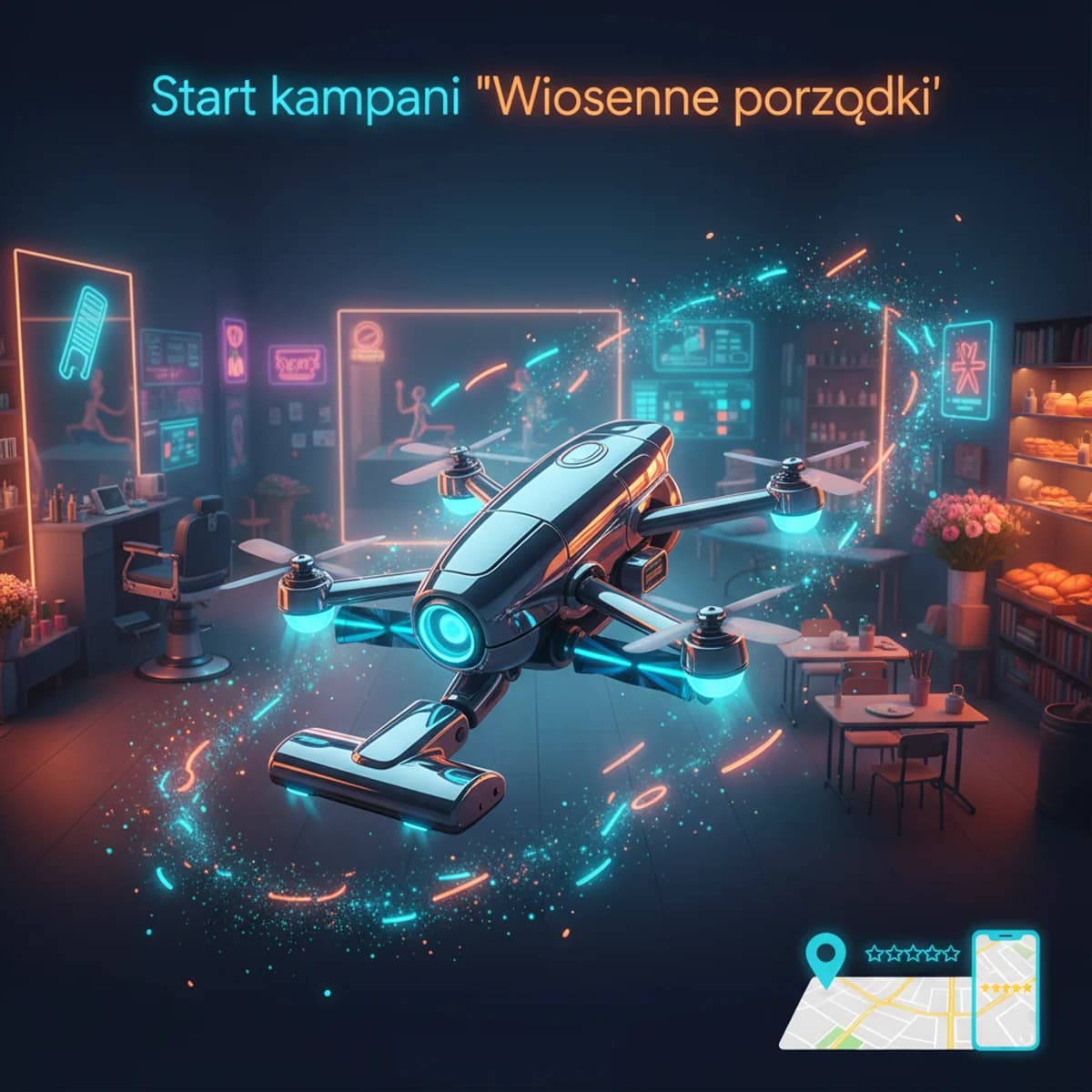 Start kampanii 'Wiosenne porządki' 15 Marca 2026 - Firmy lokalne ilustracja marketingowa Start kampanii 'Wiosenne porządki' 15 Marca 2026 - Firmy lokalne ilustracja marketingowa