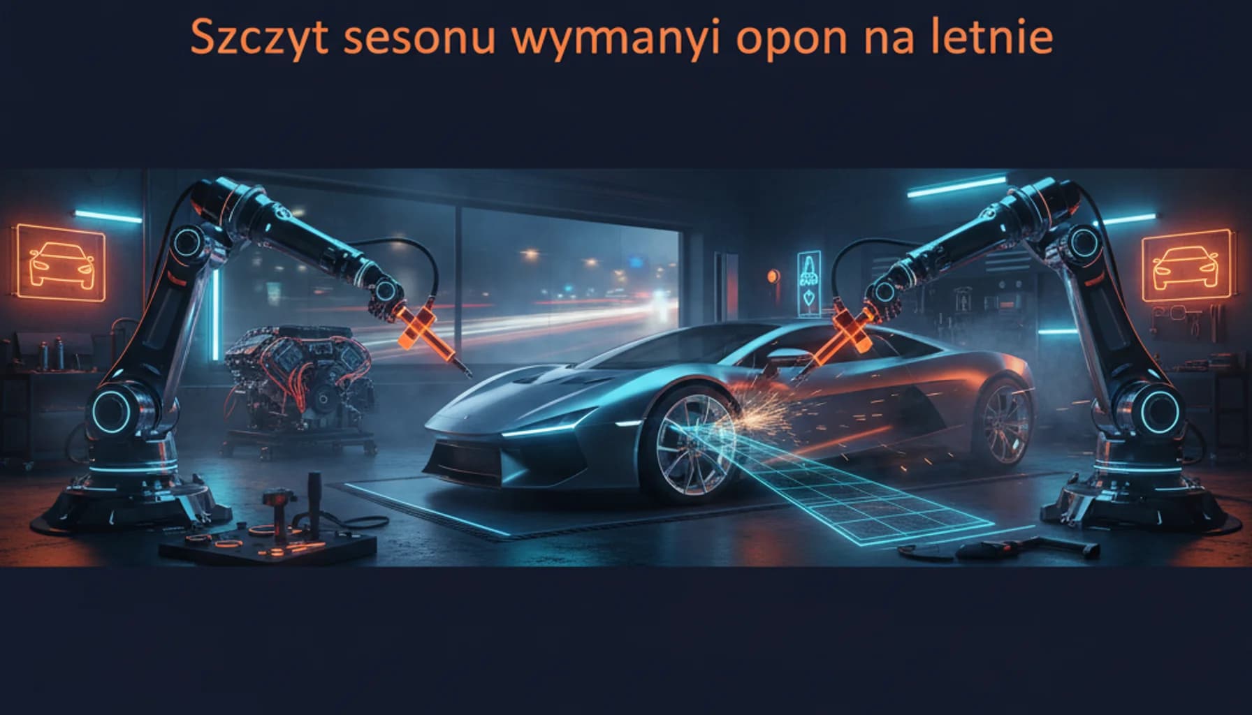 Szczyt sezonu wymiany opon na letnie 15 Kwietnia 2026 - Motoryzacyjny kalendarz marketingowy, kampania branżowa (hero) Szczyt sezonu wymiany opon na letnie 15 Kwietnia 2026 - Motoryzacyjny kalendarz marketingowy, kampania branżowa (hero)