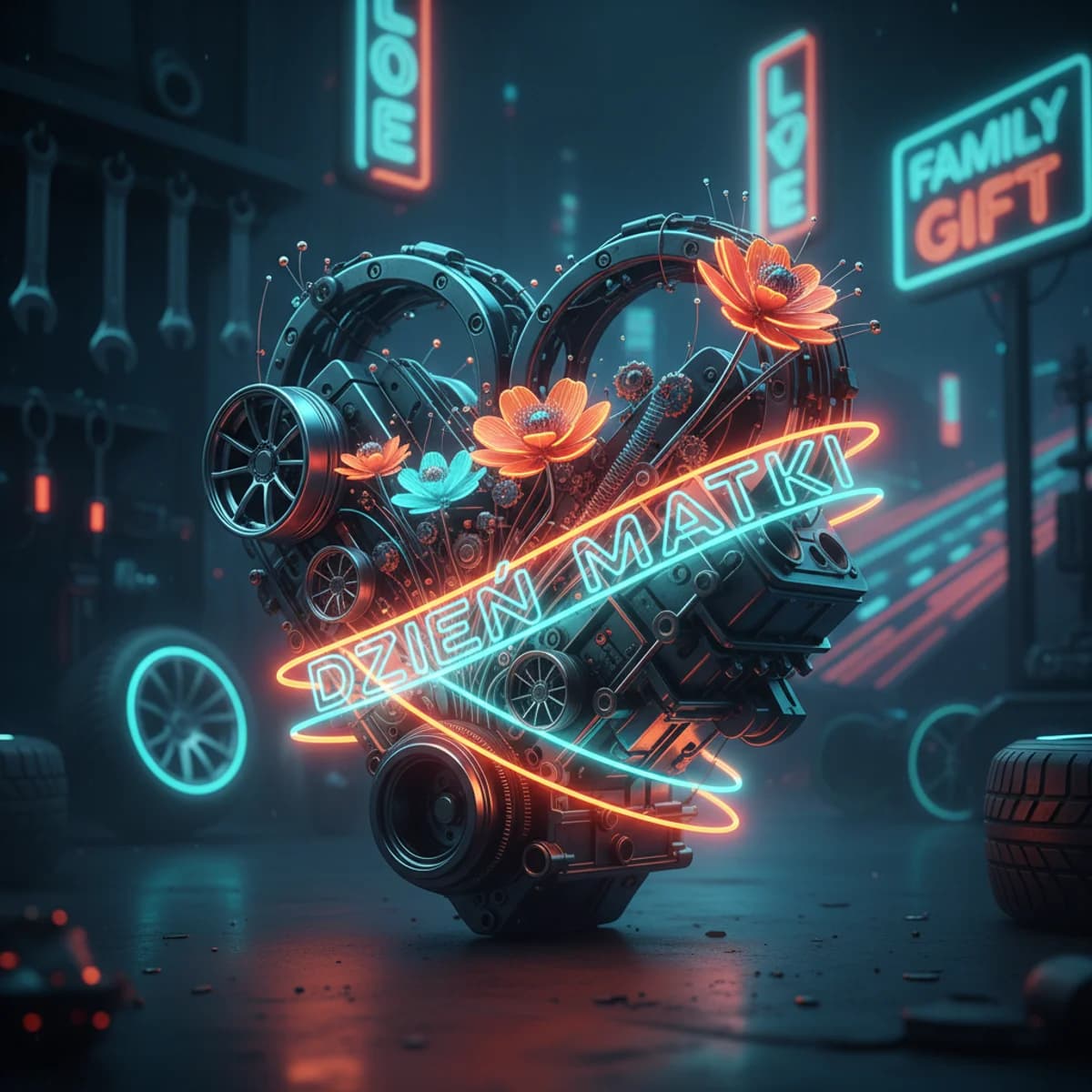 Dzień Matki 10 Maja 2026 - Motoryzacyjny ilustracja marketingowa Dzień Matki 10 Maja 2026 - Motoryzacyjny ilustracja marketingowa