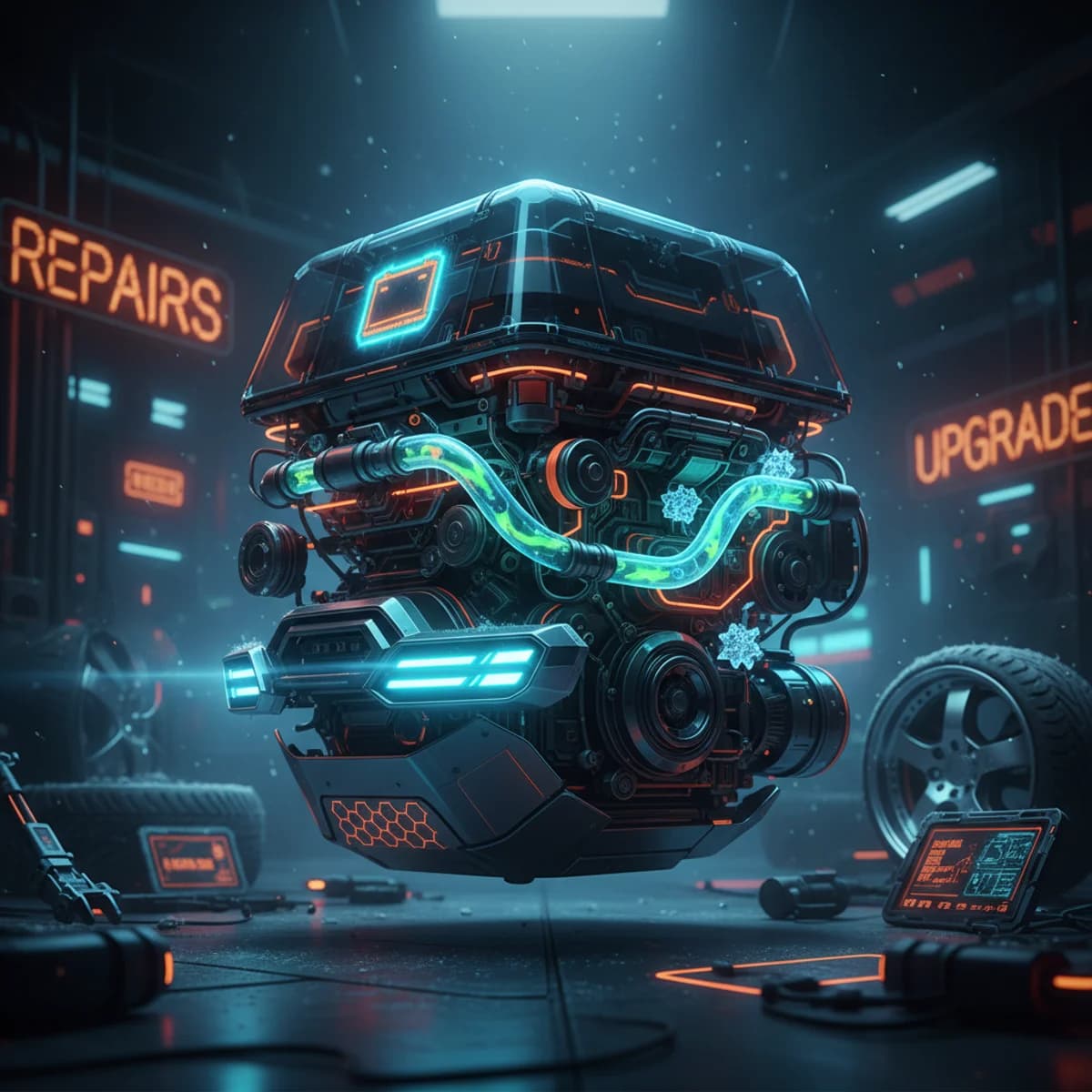 Start kampanii "Przygotuj auto na zimę" — ilustracja