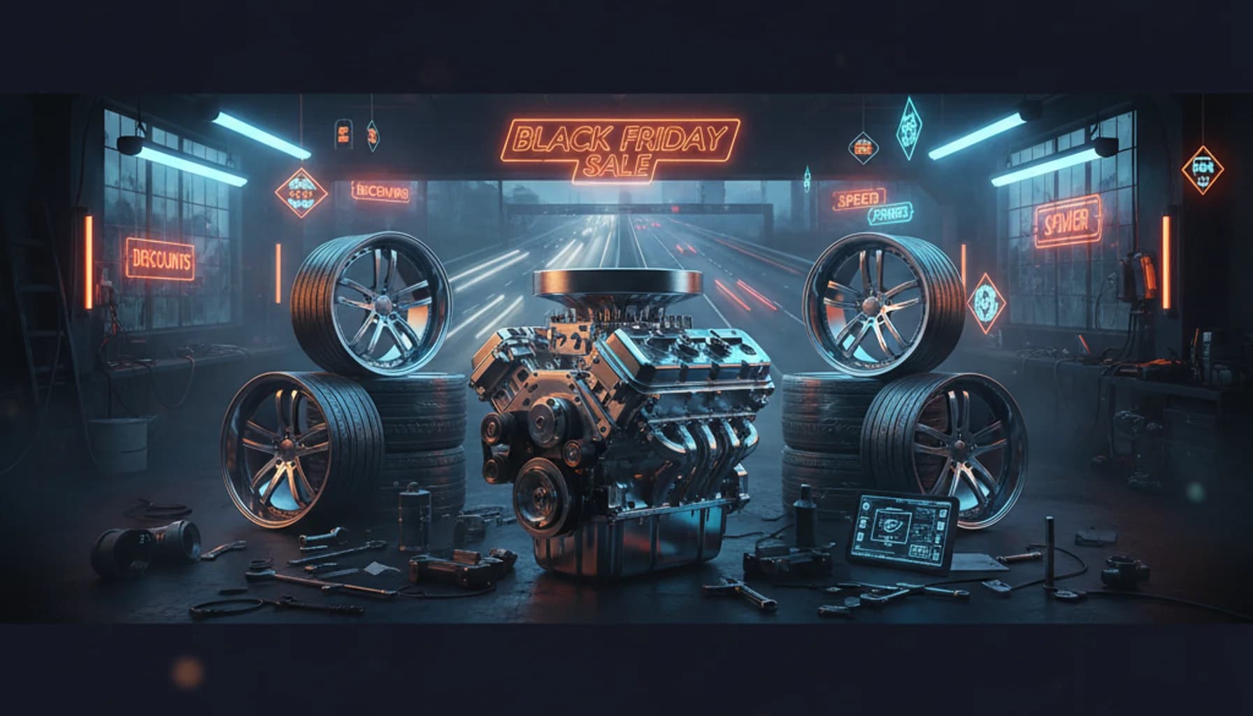 Black Friday 27 Listopada 2026 - Motoryzacyjny kalendarz marketingowy, kampania branżowa (hero) Black Friday 27 Listopada 2026 - Motoryzacyjny kalendarz marketingowy, kampania branżowa (hero)