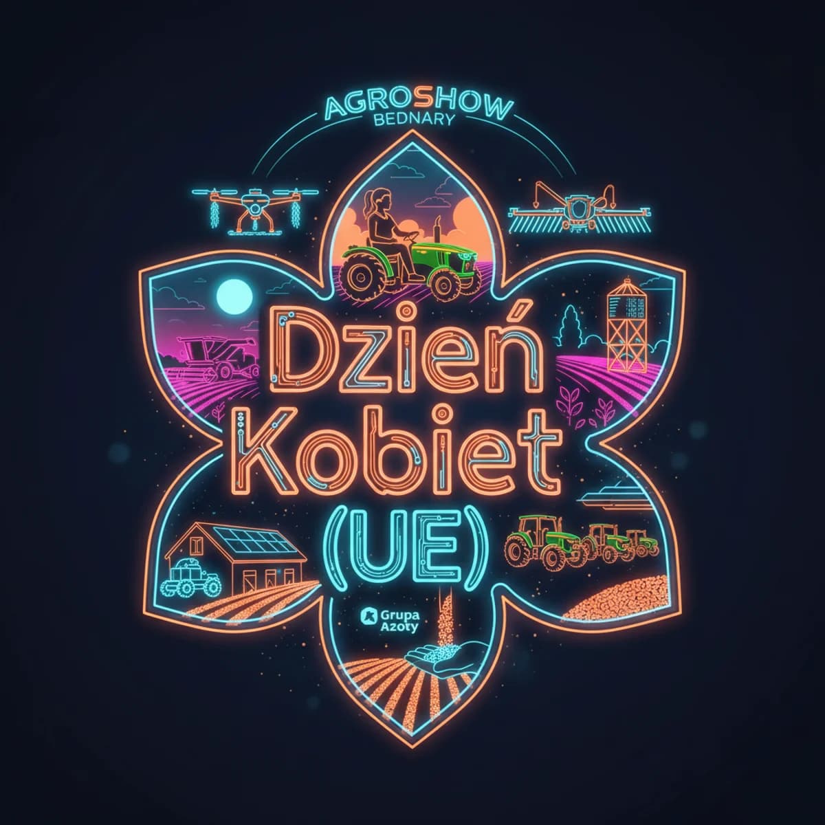 Dzień Kobiet (UE) 8 Marca 2026 - Rolniczy ilustracja marketingowa Dzień Kobiet (UE) 8 Marca 2026 - Rolniczy ilustracja marketingowa