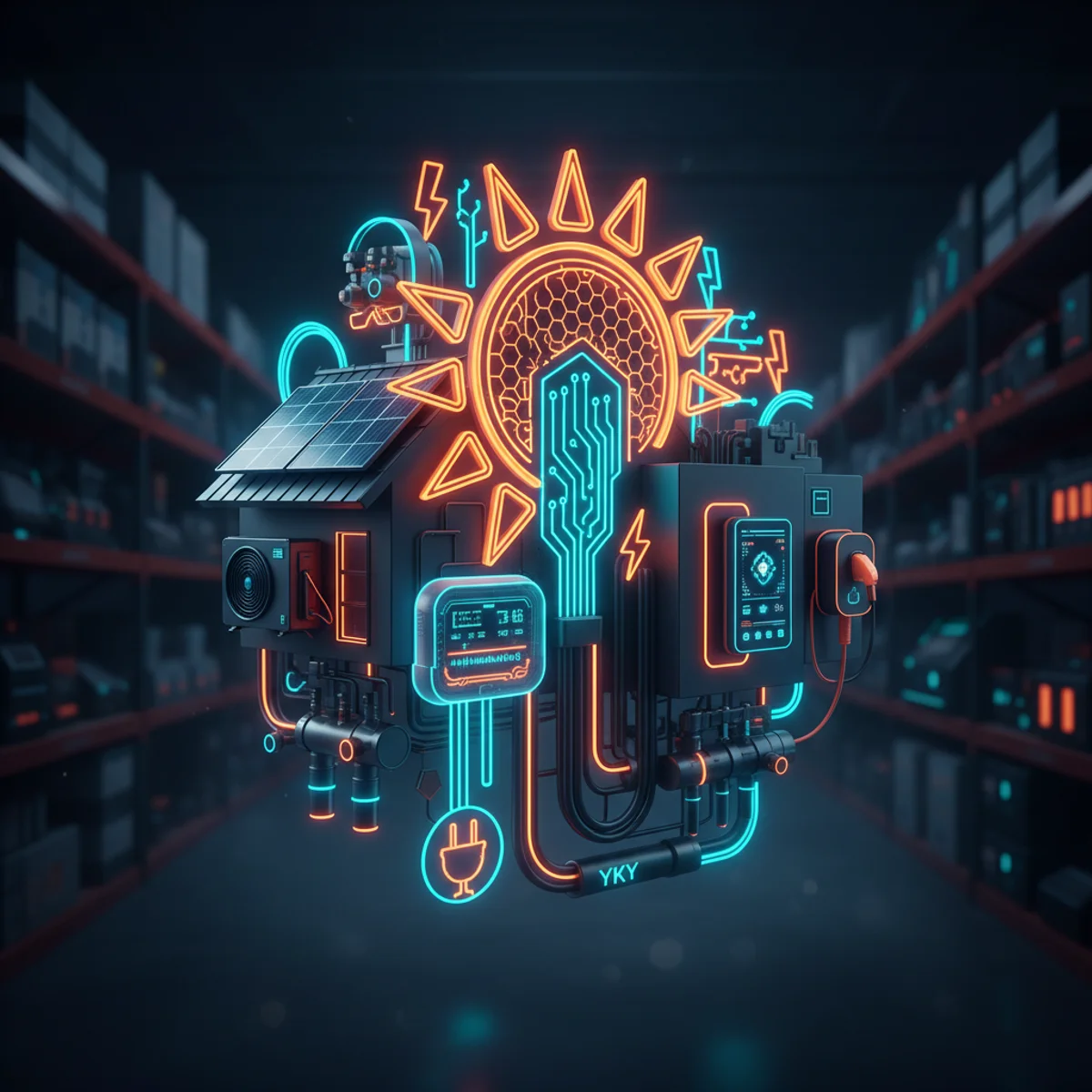 Szczyt Sezonu na Instalacje Fotowoltaiczne 1 Maja 2026 - Techniczny ilustracja marketingowa Szczyt Sezonu na Instalacje Fotowoltaiczne 1 Maja 2026 - Techniczny ilustracja marketingowa