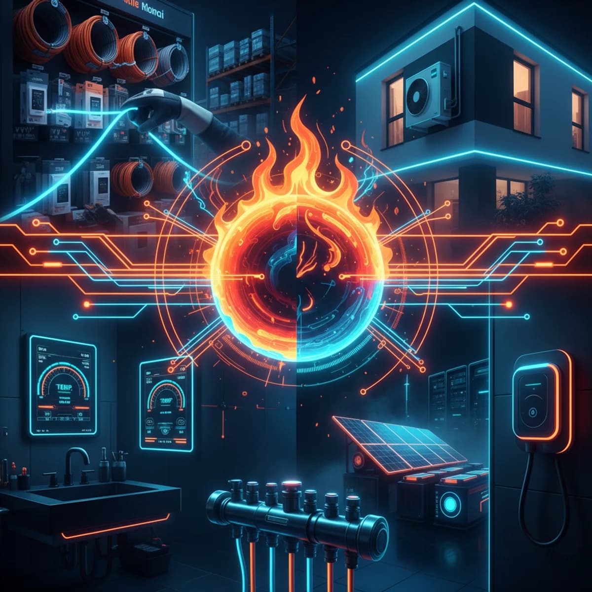 Start Szczytu Sezonu Grzewczego 1 Września 2026 - Techniczny ilustracja marketingowa Start Szczytu Sezonu Grzewczego 1 Września 2026 - Techniczny ilustracja marketingowa